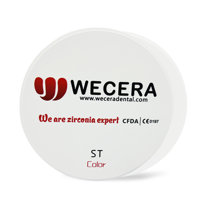 2.8g/Cm3 Super Translucent Dental Zirconia 100μg/cm2 C2 D98*20mm