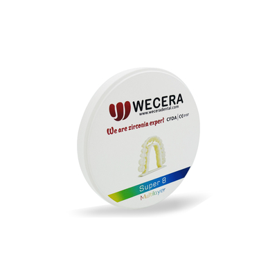 All In One 3D Multilayer Zirconia Structure With 11 Gradients