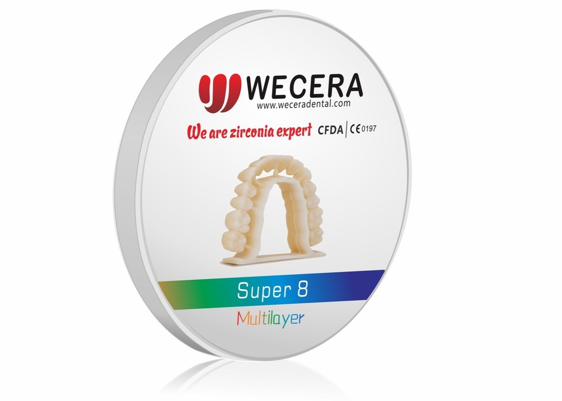 98mm/95mm Zirconia Zirconium Dental Blank Block Material for Accurate Dental Restorations